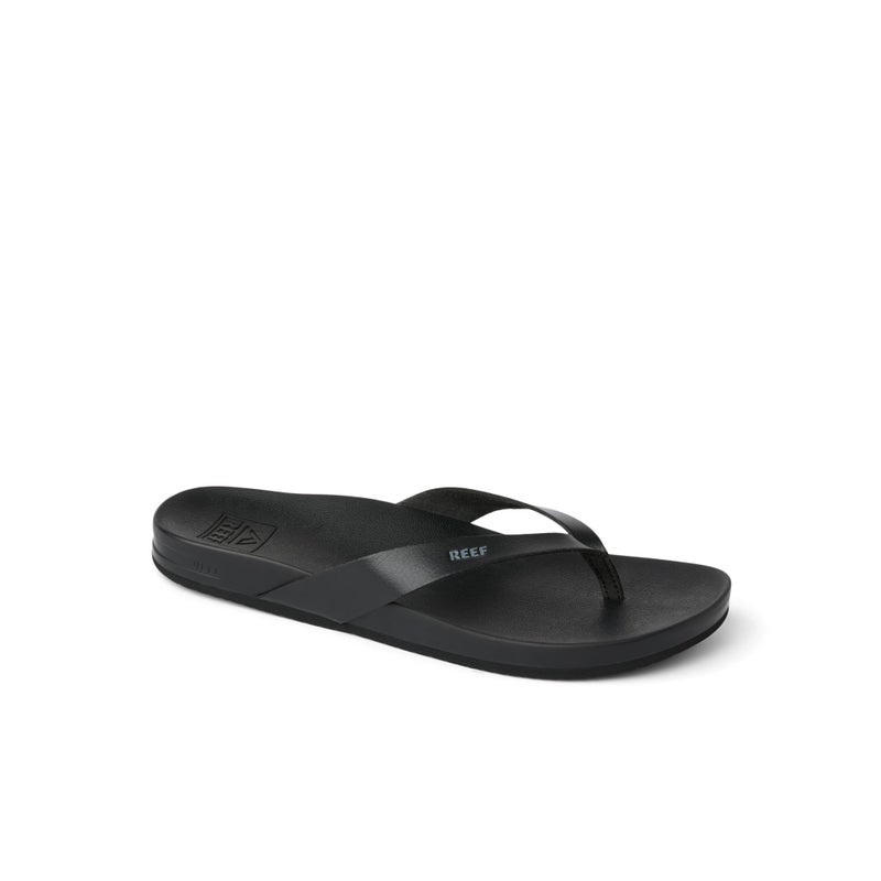 Reef Cushion Court Womens Flip Flop, Molded Cushion Footbed, Arch Support, Black, 6 - Image 3